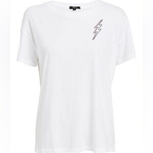 Rails Davie Lightening embroidered tshirt